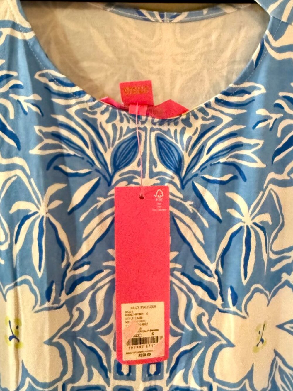 Lilly Pulitzer Noelle Maxi Dress in Lunar Blue My Flutter Half NWT - Size Small - Picture 10 of 10
